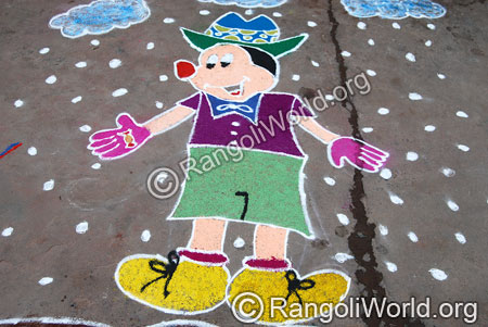 Mickey Rangoli